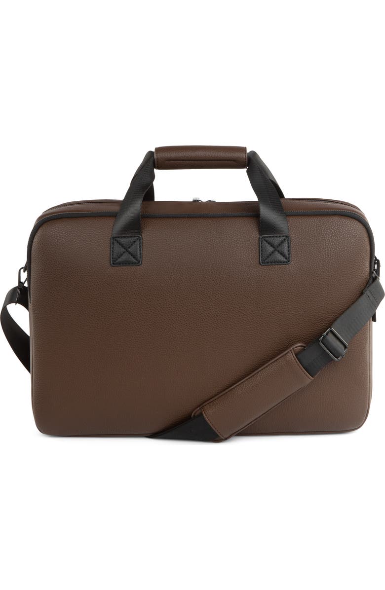 bugatti Central Briefcase, Alternate, color, Brown