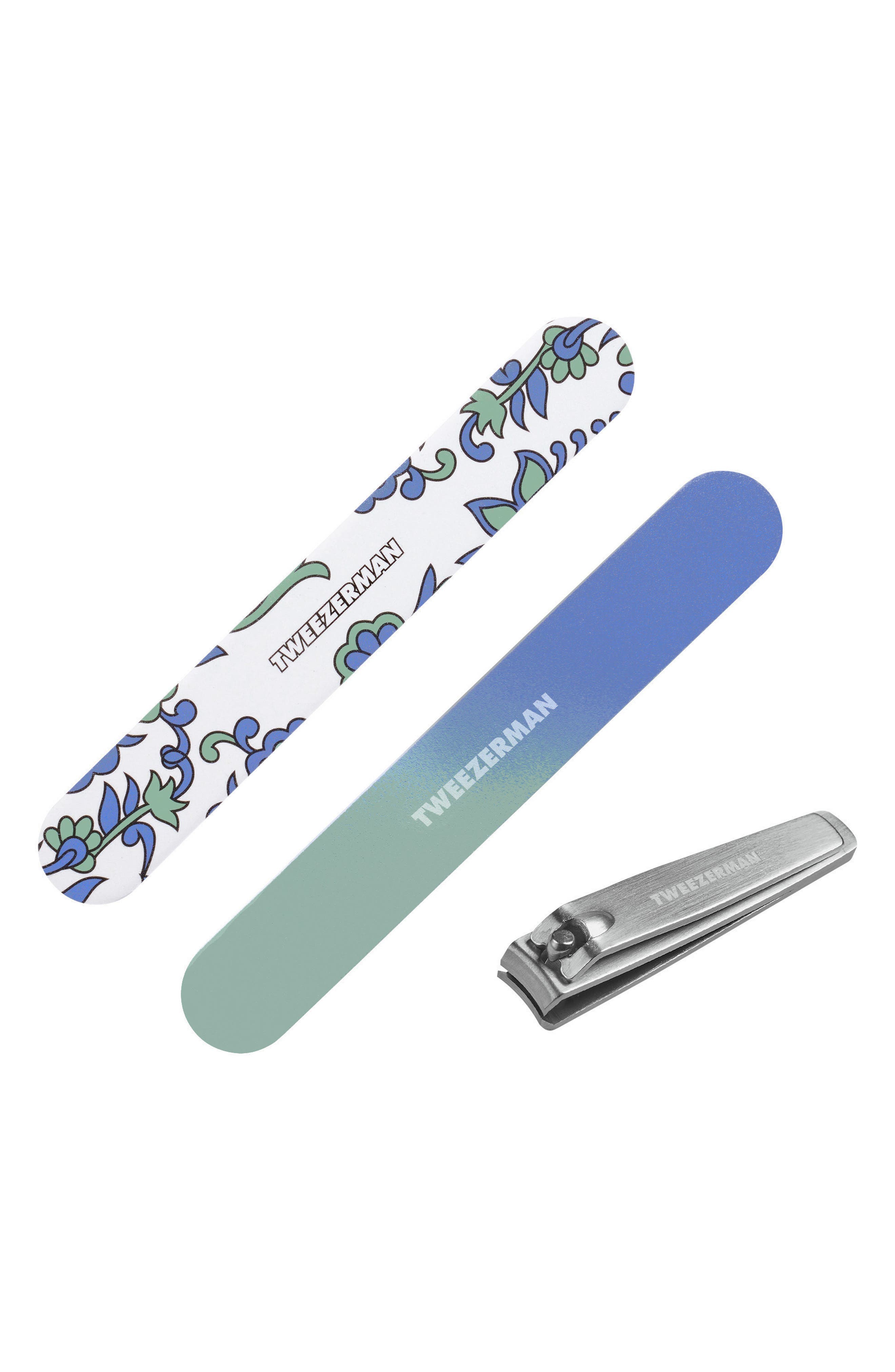 TWEEZERMAN Nail Clipper & Nail File Set