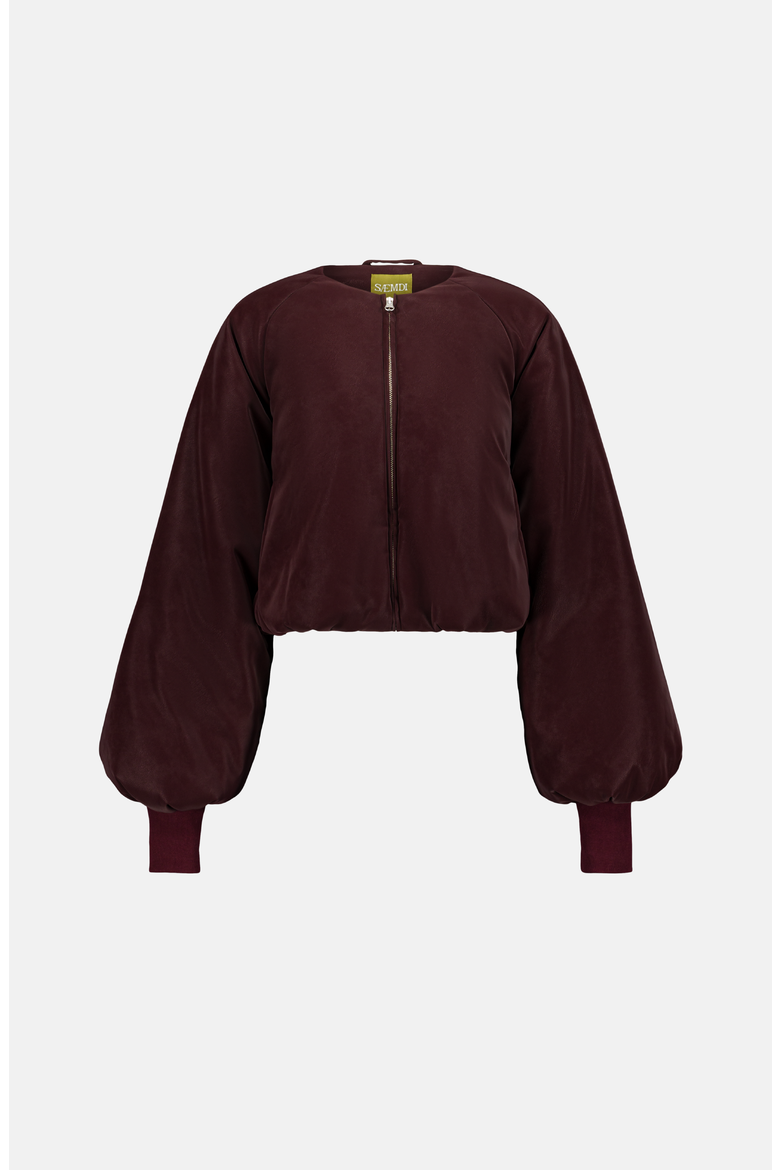 Bordeaux Bomber Jacket, Main, color, Bordeaux