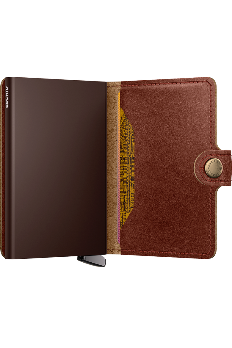 Premium Miniwallet+ Basco, Alternate, color, Whiskey