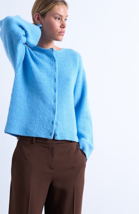 Shaker Stitch Relaxed Cardigan