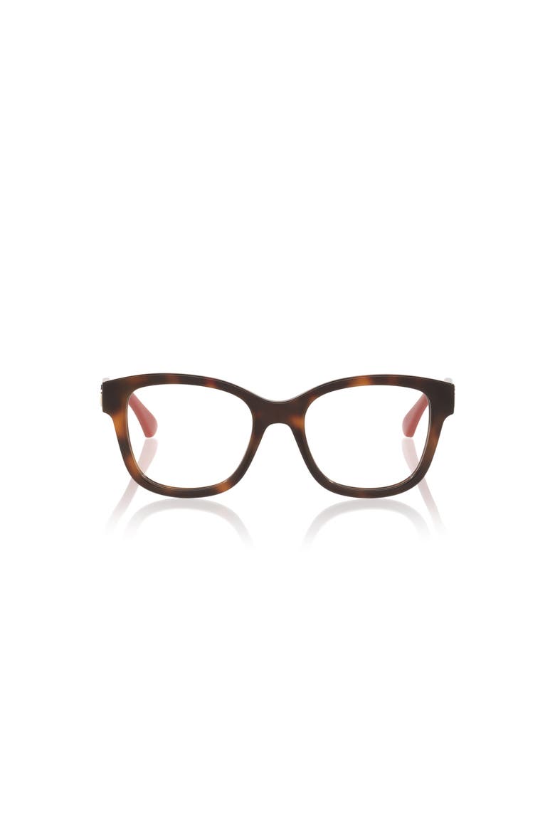 51mm Rectangle optical glasses, Alternate, color, Tortoise