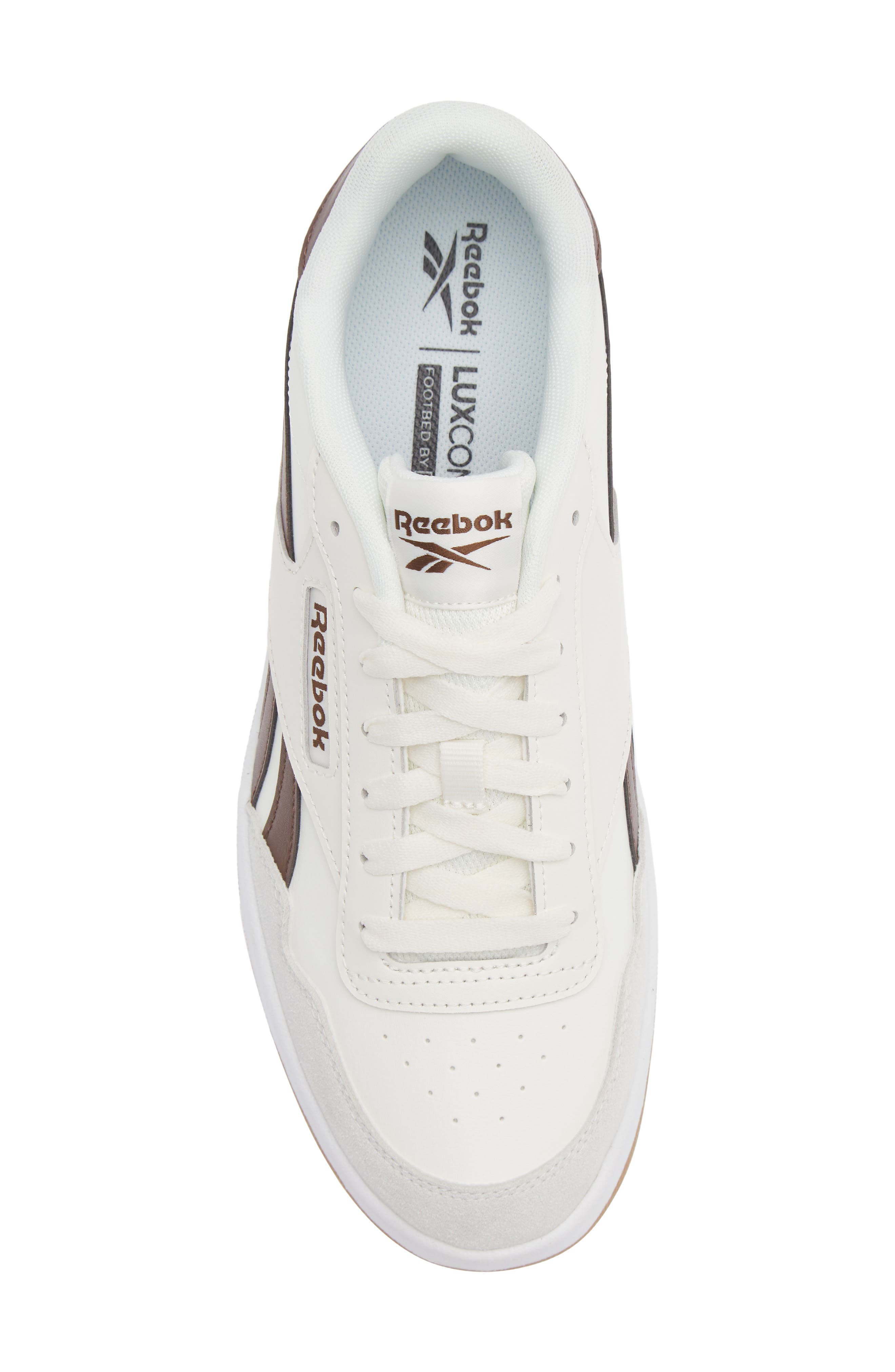 Court Advance Sneaker, Alternate, color, CHALK/ FORMAL BROWN
