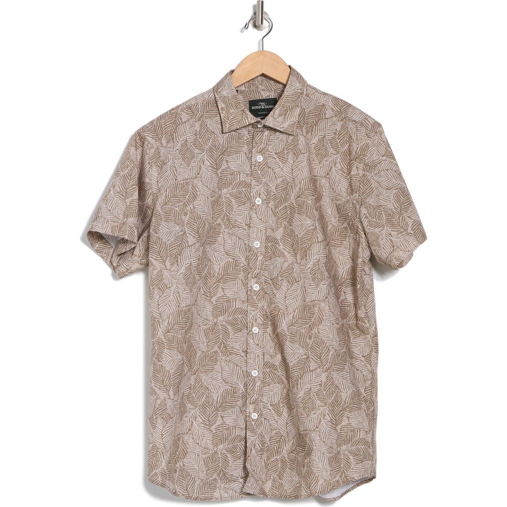 Rodd & Gunn Whyndam Short Sleeve Cotton Button-up Shirt