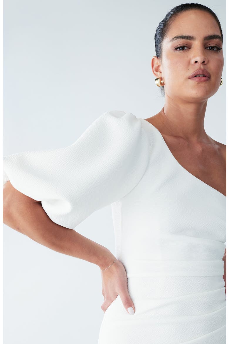 Dephina Mini Dress, Alternate, color, White
