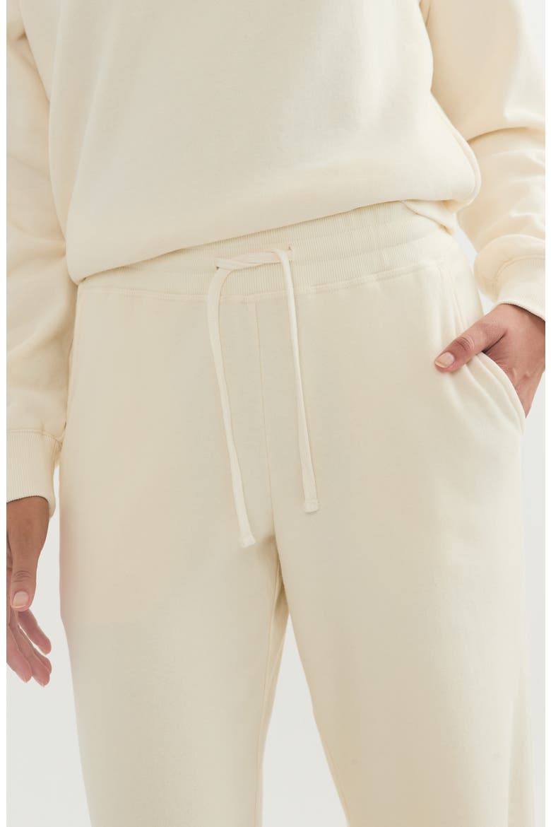 Anytime Wide Leg Fleece Sweatpants, Alternate, color, ANTIQUE
