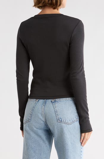 Bare Short Sleeve Crew Top
