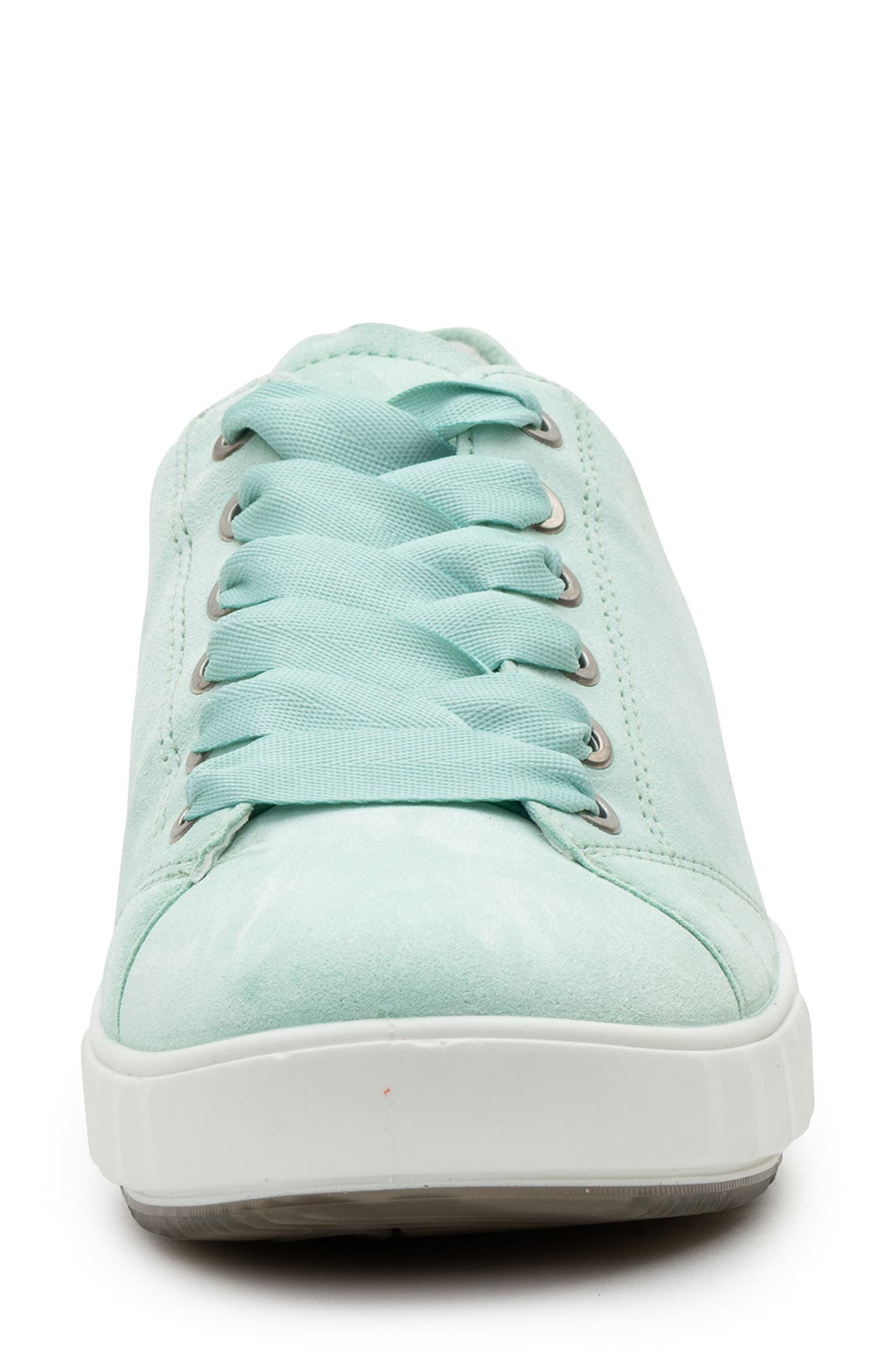 ara Alexandria Suede Sneaker, Alternate, color, Water