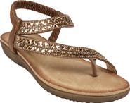 GOOD CHOICE NEW YORK Reille Embellished Ankle Strap Sandal