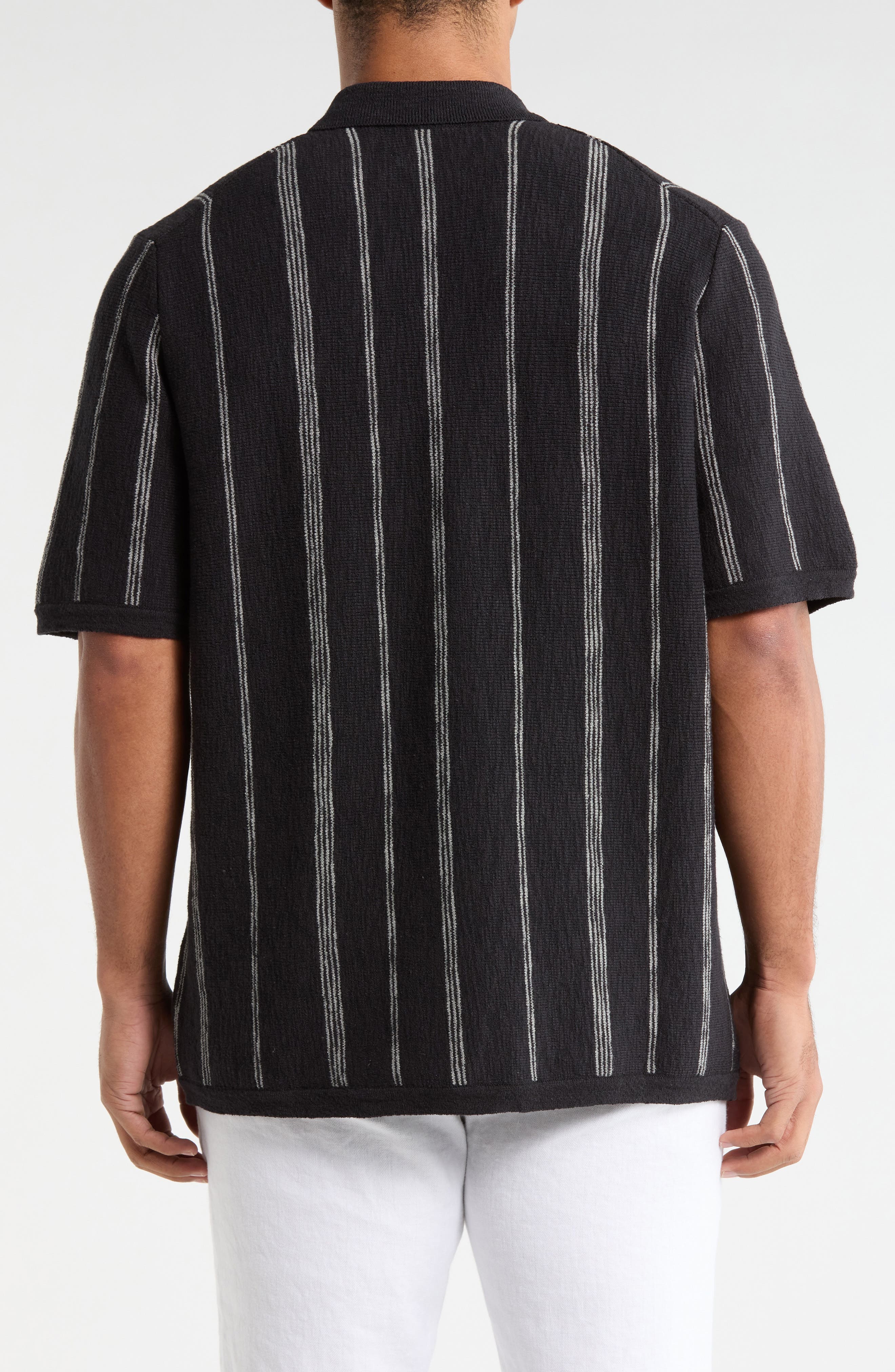 Мужские Tommy Bahama Santa Cruz Stripe Camp Shirt — фото 2