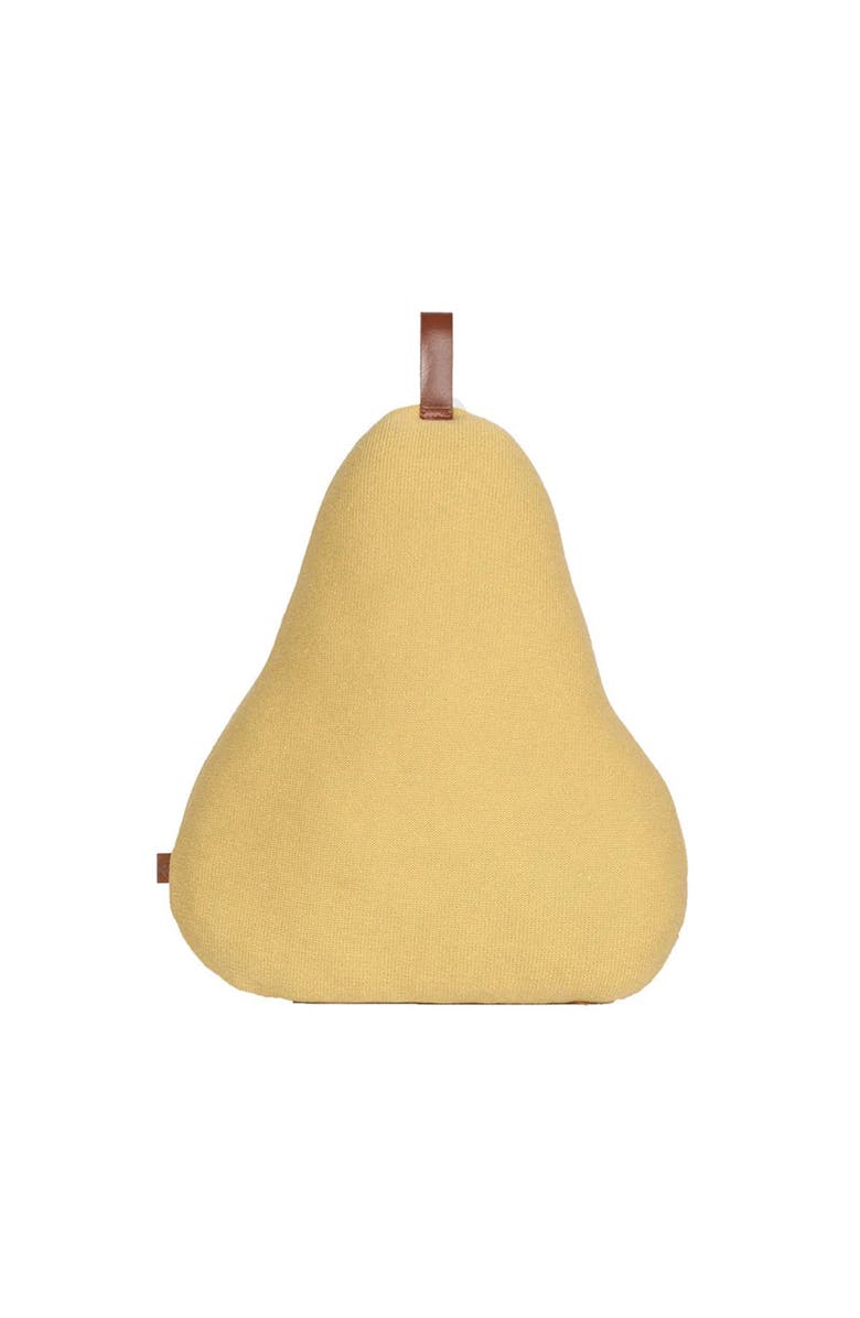 RIAN TRICOT Pear Pillow, Main, color, Light Green