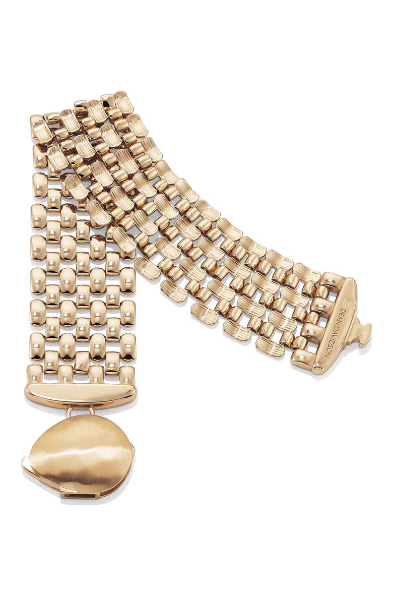 Serra Chain Bracelet, Alternate, color, GOLD