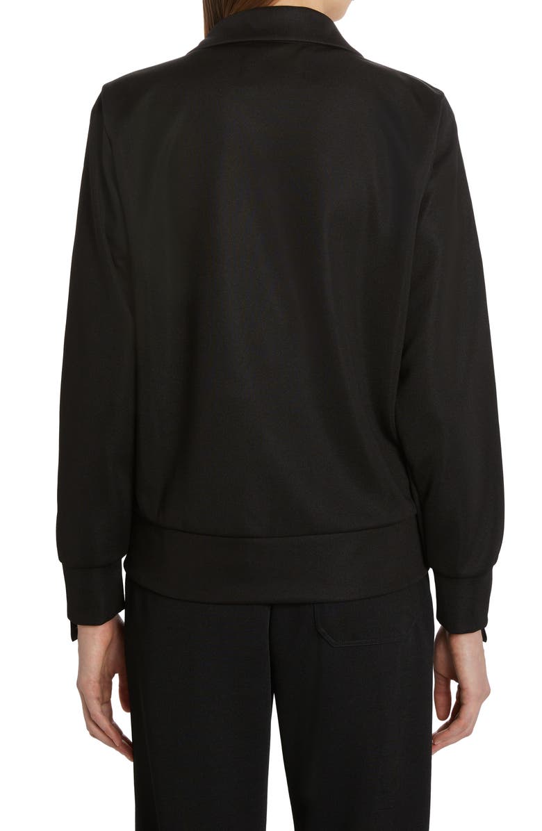 Golden Goose Star Logo Track Jacket, Alternate, color, Black/White