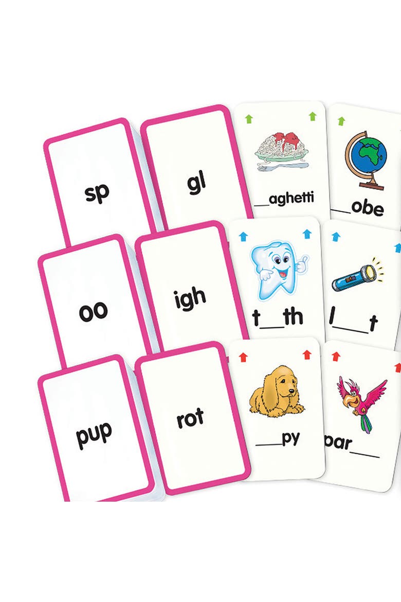Phonics Flashcards, Alternate, color, Multicolored