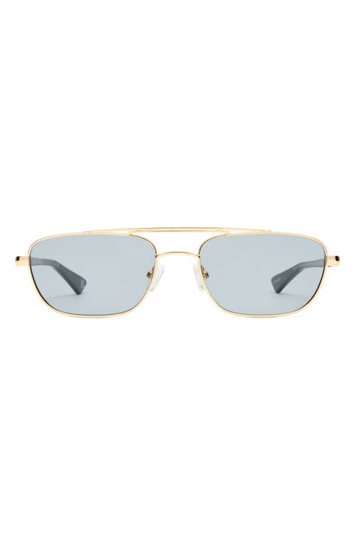 Le Specs Le Mimi 57mm Aviator Sunglasses In Gold