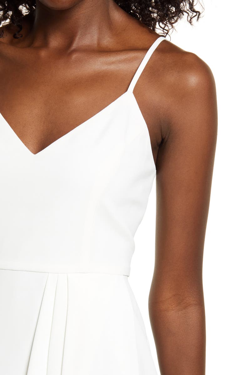 Lulus Reinette V-Neck Midi Dress, Alternate, color, 