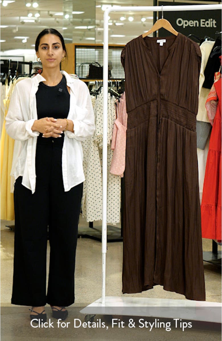 Smocked Waist Maxi Dress, sales video thumbnail