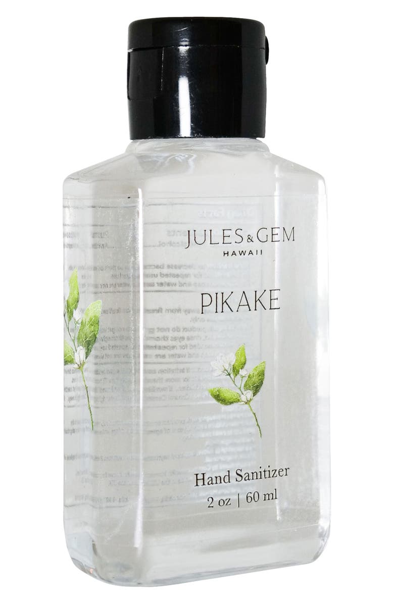 Jules & Gem Hawaii Hand Sanitizer Gel, Main, color, Pikake