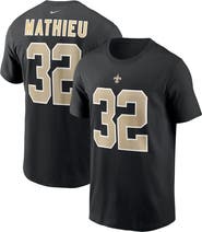 Nike Men's Nike Tyrann Mathieu Black New Orleans Saints Player Name & Number T-Shirt