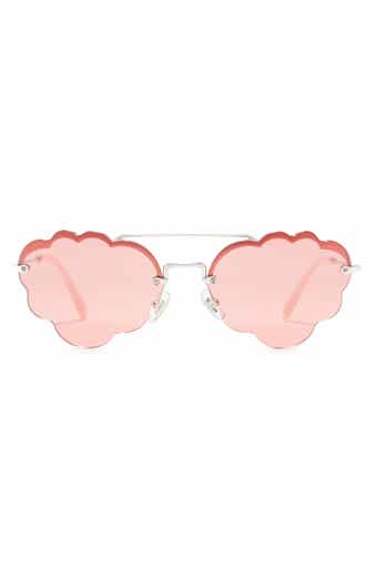 Miu Miu 58mm Irregular Fashion Sunglasses
