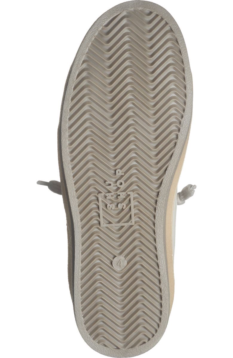 SHUSHOP Kids' Salma Sneaker, Alternate, color, White/ Dark Red Glitter