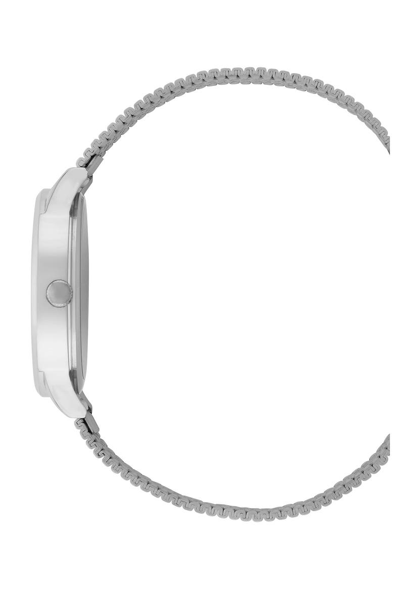 Bracelet Strap Watch, 34mm, Alternate, color, SILVER