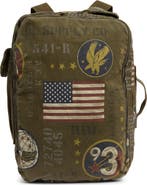 Double RL Canvas Graphic Backpack