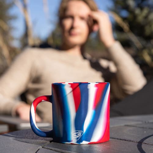 Silipint 2 Pack 16oz Silicone Coffee Mug, The Patriot