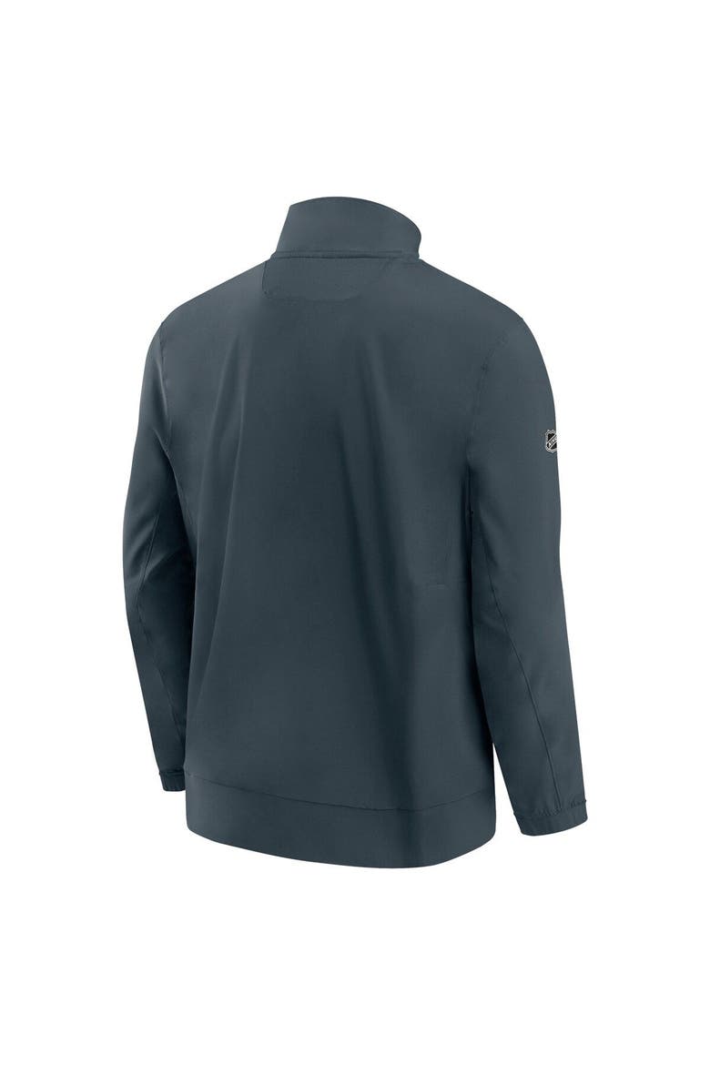 Men's Fanatics Branded Gray Vegas Golden Knights Authentic Pro Rink Coaches Full-Zip Jacket, Alternate, color, Gray