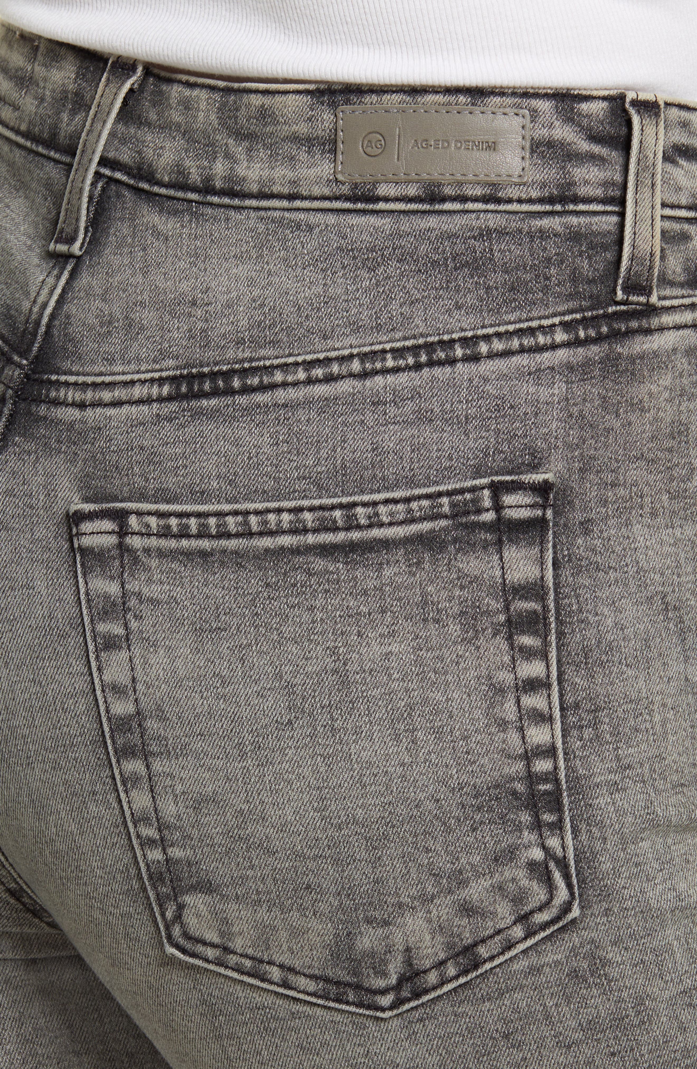 Alexxis High Waist Slim Straight Leg Jeans