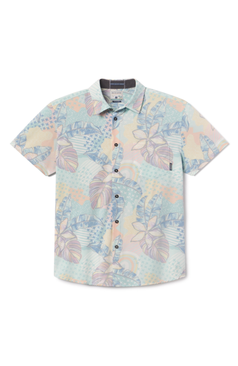 Baja Llama The Prince Of Rain - Vagabond Button Up, Main, color, Multi