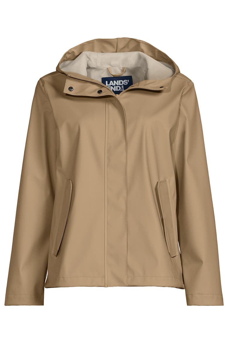 Squall Waterproof Rain Slicker Jacket, Alternate, color, Desert Tan