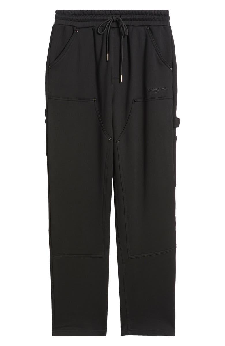 CRIMINAL DAMAGE Jersey Utility Track Pants, Alternate, color, 