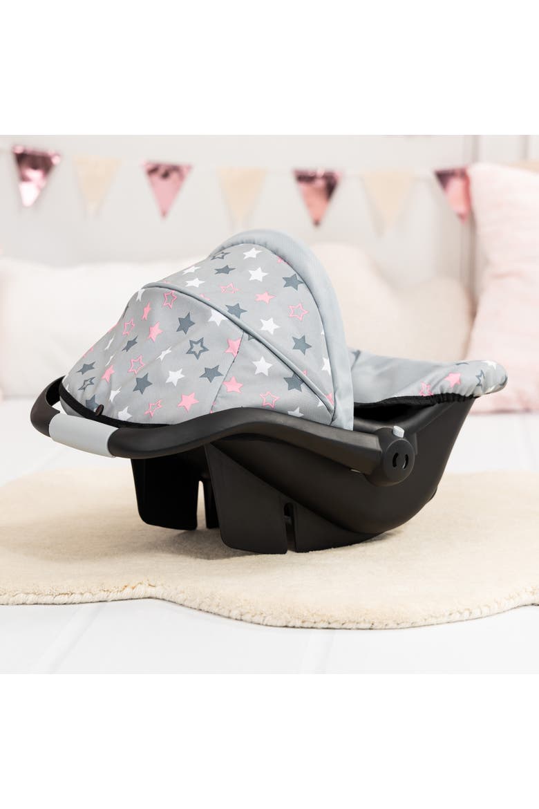 Deluxe Car Seat, Stars, Retractable Shade, Alternate, color, Multicolored