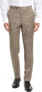 Peter Millar Harker Flat Front Stretch Wool Twill Dress Pants