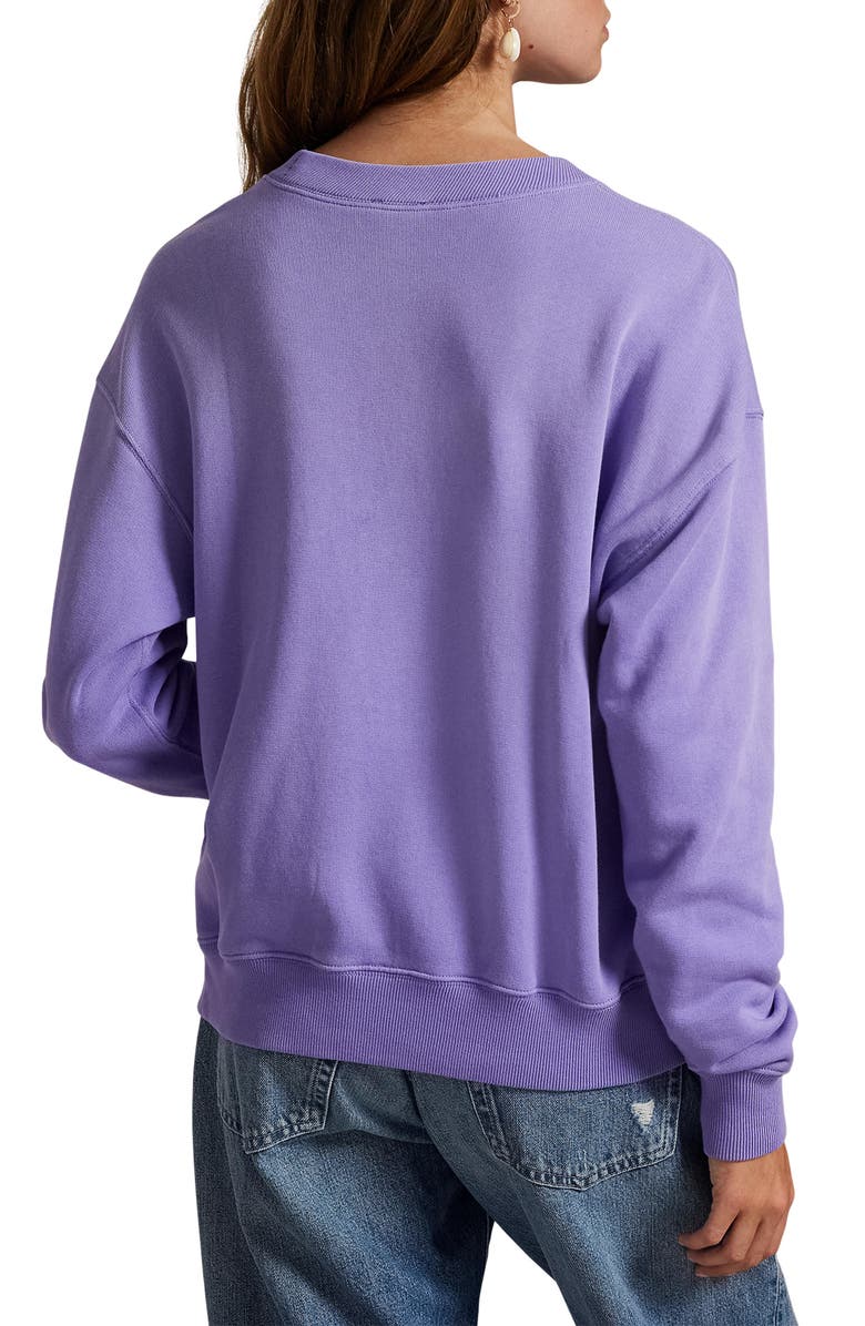 Polo Ralph Lauren Lightweight Fleece Crewneck Sweatshirt, Alternate, color, 