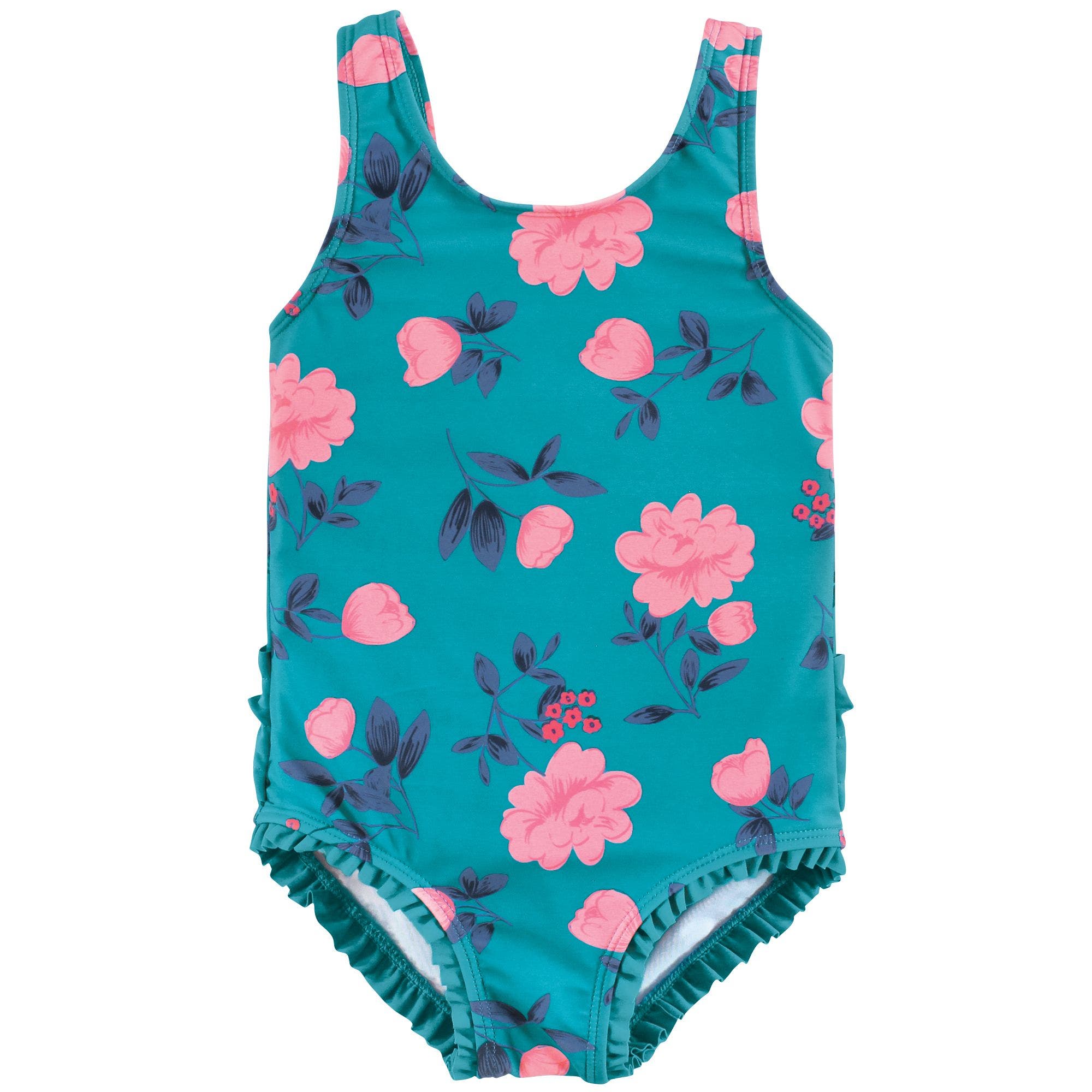 Teal Floral
