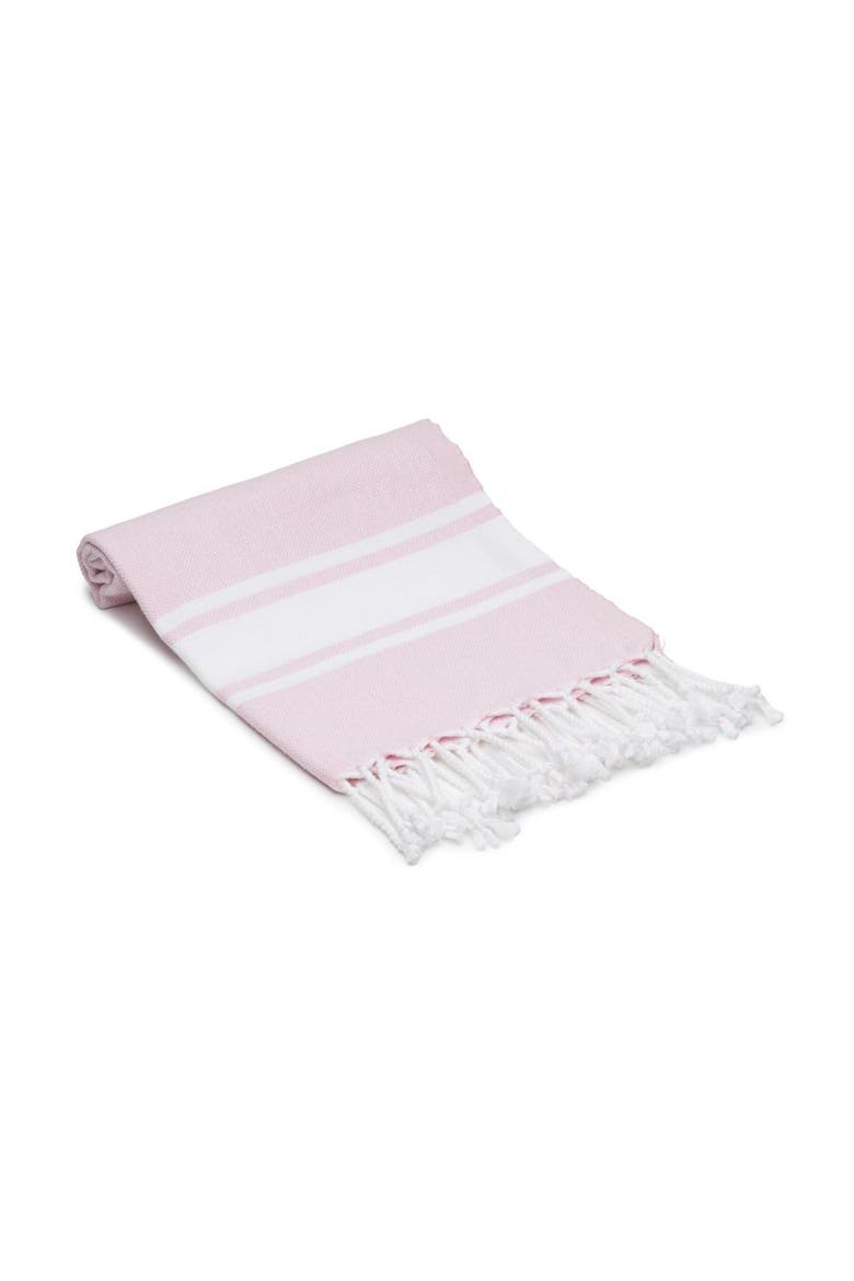 Mono Stripe Turkish Cotton Hand & Kitchen Towel Bundle, Alternate, color, Blush