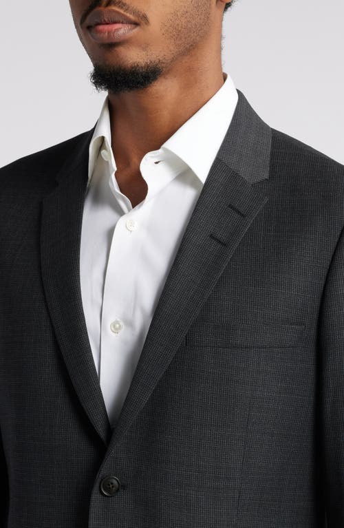 Tiger Of Sweden Jerrett Slim Fit Recycled Polyester & Wool Blend Sport Coat In Charcoal