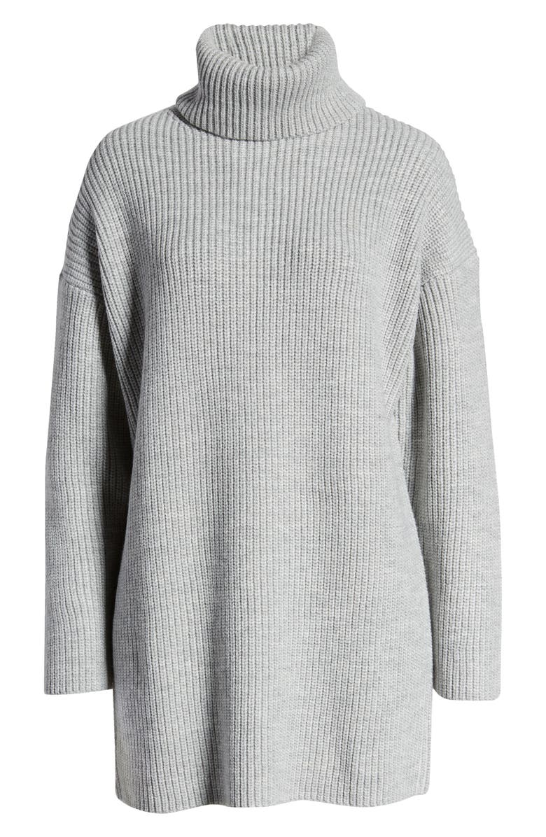 WAYF Culver Turtleneck Long Sleeve Sweater Dress, Alternate, color,