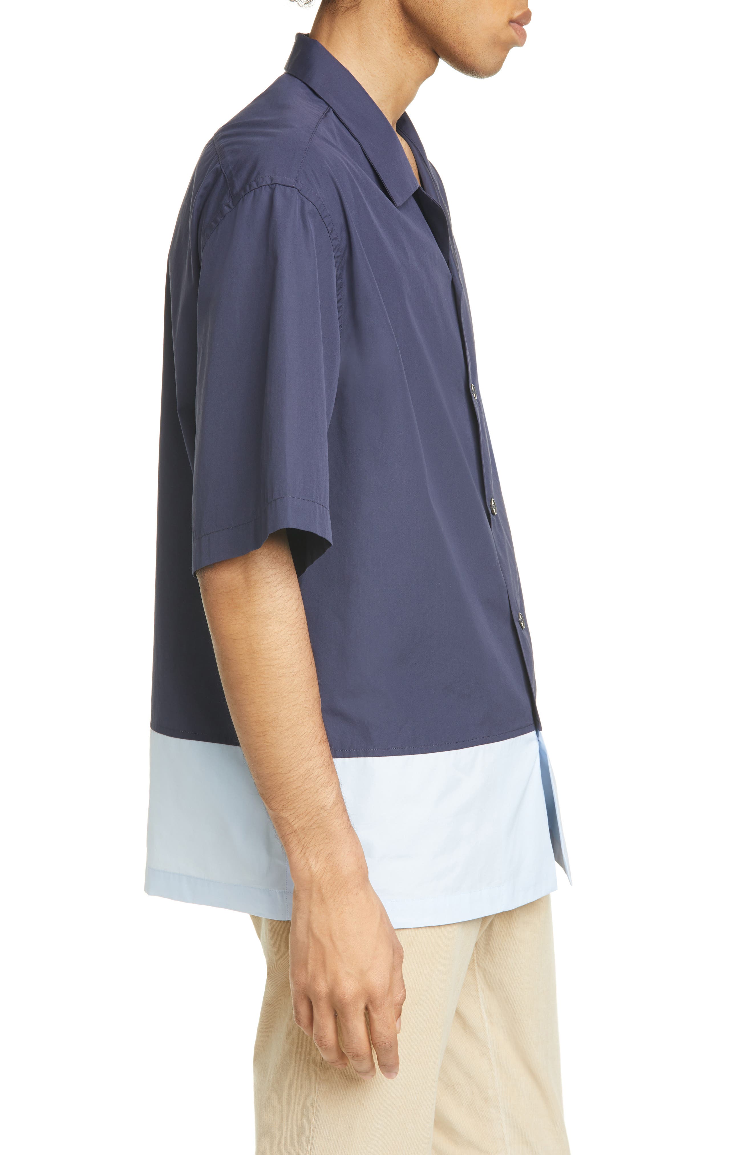 Barena Venezia Levante Short Sleeve Button-Up Shirt (Men) | Nordstrom
