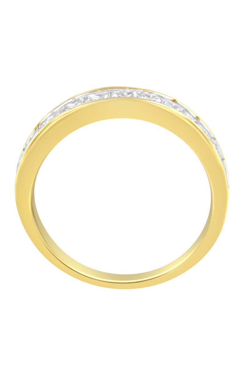 Haus of Brilliance Women's 18K Yellow Gold 1 cttw Princess Cut Diamond Band Ring, Alternate, color, Yellow