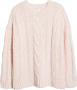 BP. Oversize Cozy Cable Sweater