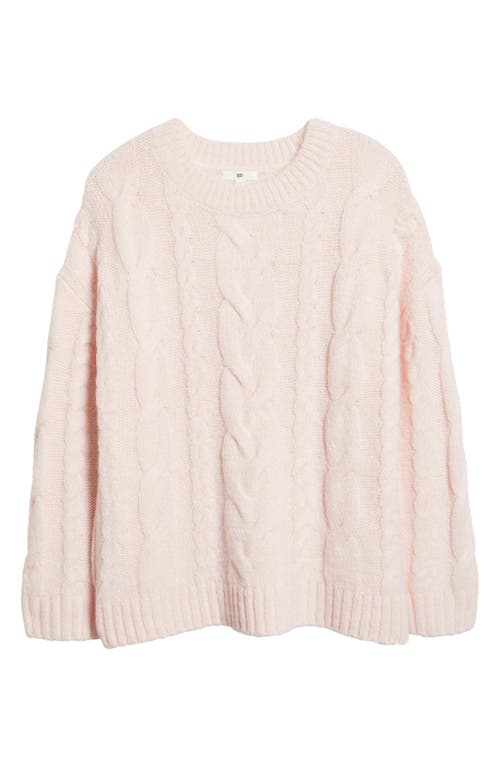 Bp. Oversize Cozy Cable Sweater In Multi