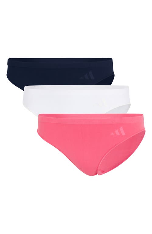 Adidas Originals Set Of 3 Bikini Briefs In Multi