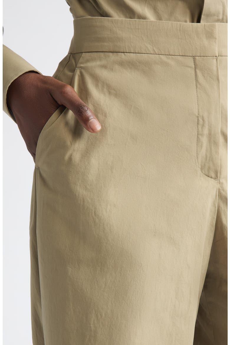 Seis Wide Leg Crop Pants, Alternate, color, SAND