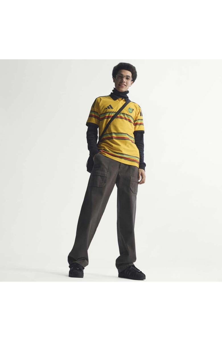 adidas Men's adidas Yellow Jamaica National Team 2026 Home On-Field Authentic Jersey, Alternate, color, Yellow