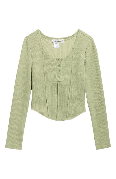 Kids' Knit Henley