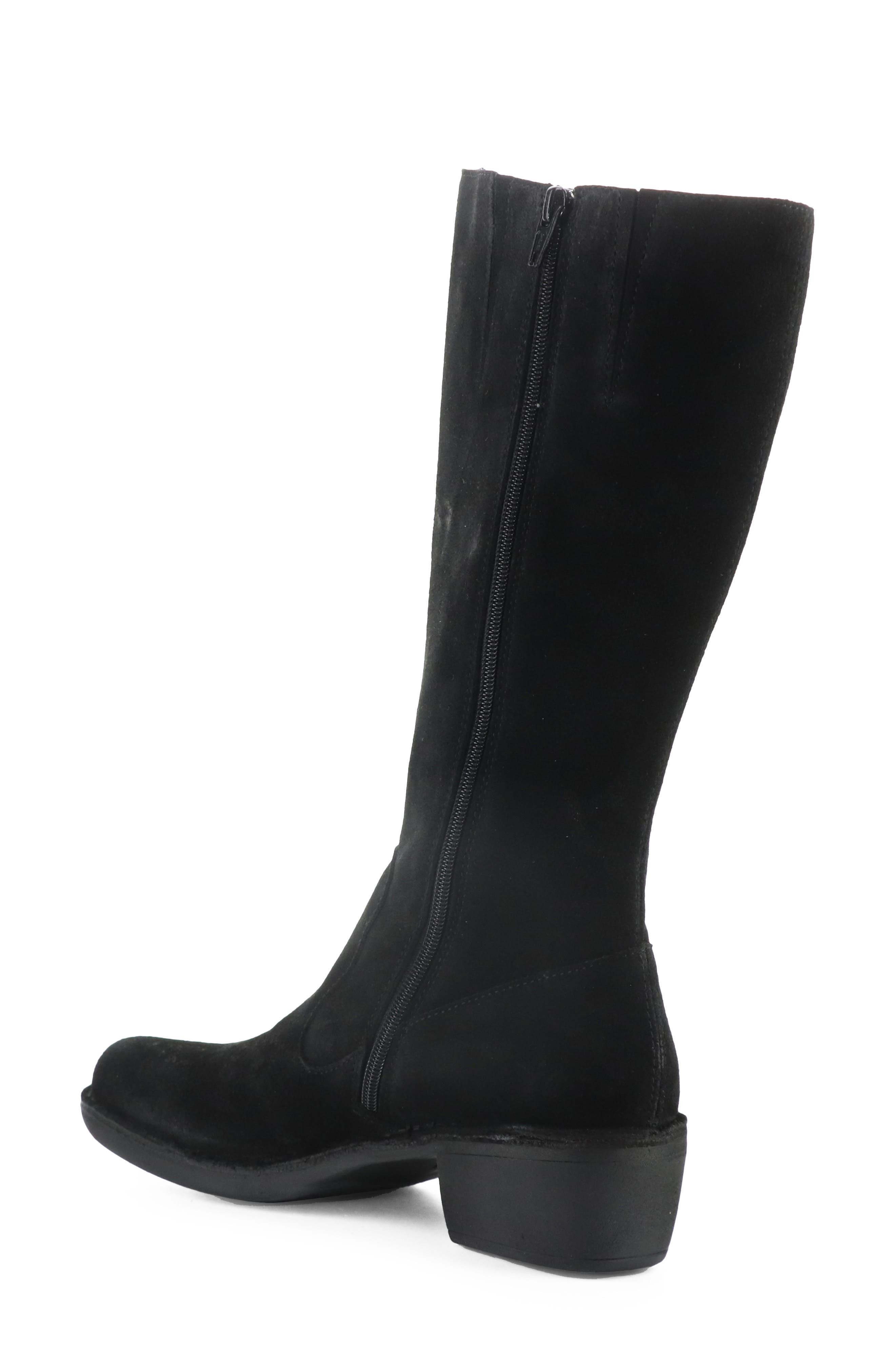 Murf Tall Boot, Alternate, color, 002 BLACK