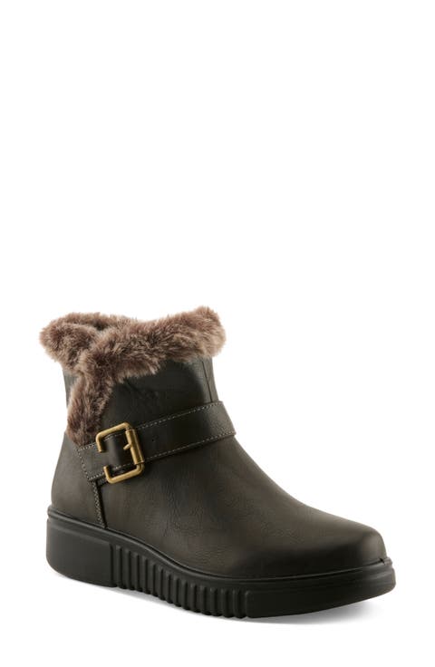 Camdria Faux Leather Bootie